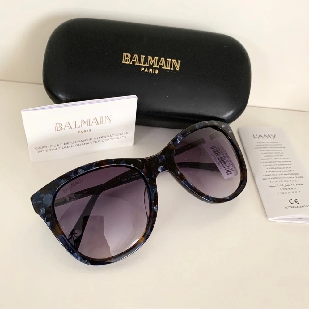 Balmain speckle sunglasses